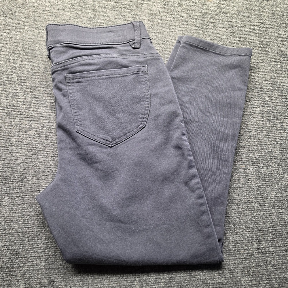 Democracy Womens 10P Gray Absolution Ankle Length Mold Hold Pants NWT BP198PEX2